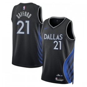 Dres Dallas Mavericks Daniel Gafford Nike 2025-26 City Edition Crno Swingman